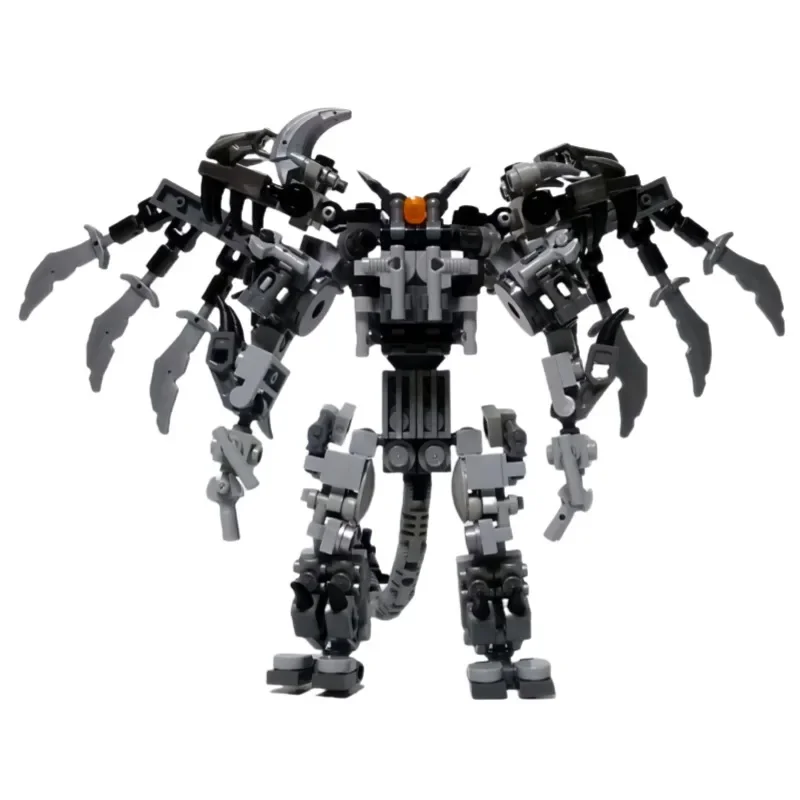 

New MOC Demon Dragon Knight Mecha Robot Building Blocks Assembly Custom Model Hobby Collection Boys Educational Holiday Gift Toy