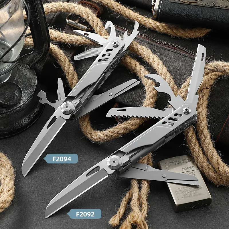 Multi Functional Small Knife EDC Outdoor Tool Portable Pocket Knife Camping Scissors Saw Survival Sharp Portable Folding Knife