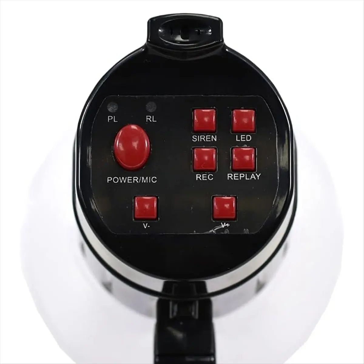 DT257 Mon.SA- 10 - Compact Bullhorn with LED Lights and Siren