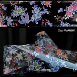 The latest design nail stickers nail foil foil transfer film technology Multi-color flower Jinyingzi GL118