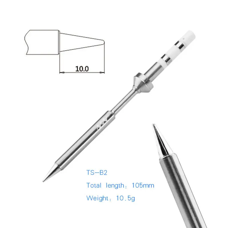 Original MINI TS100 Digital LCD Adjustable Temperature Electric Soldering Iron Tip Headd TS B2 BC2 D24 K I KU C4 C1 ILS