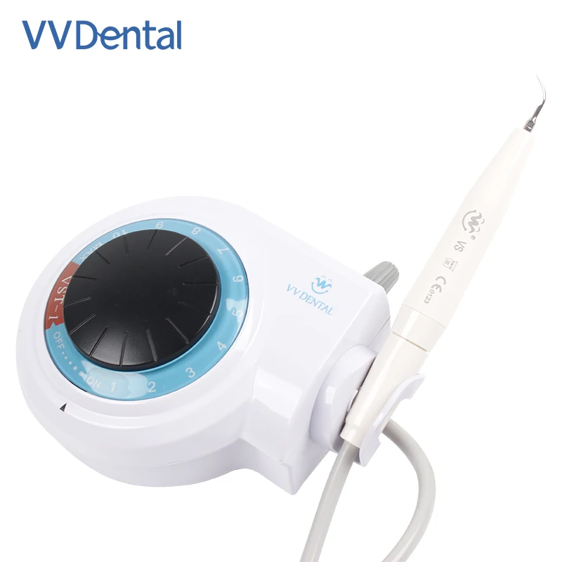 Ultrasonic Scaler Dental With 5 Tips And Handpiece, Water Feed System Option, Dental Ultrasound Scaler For DTE