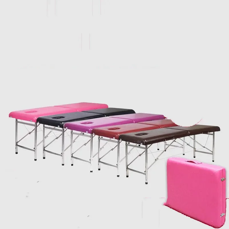 Furniture Aesthetics Portable Beauty Professional Spa Stretchers Medical Bed Massage Pedicure Maca Portatil Folding Tattoo JGY