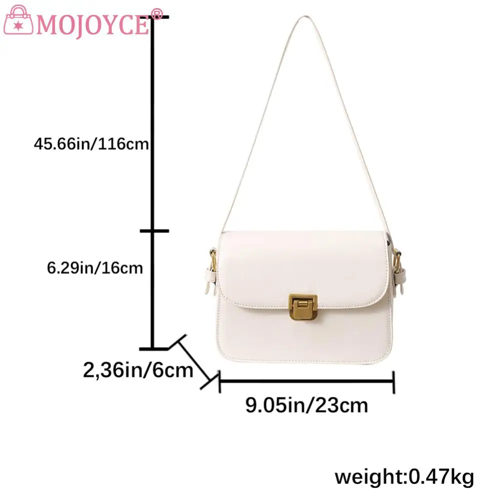 Women Fashion Shoulder Bag Large Capacity PU Leather Stylish Crossbody Bag Adjustable Strap Casual Satchel Bag Trendy Sling Bag