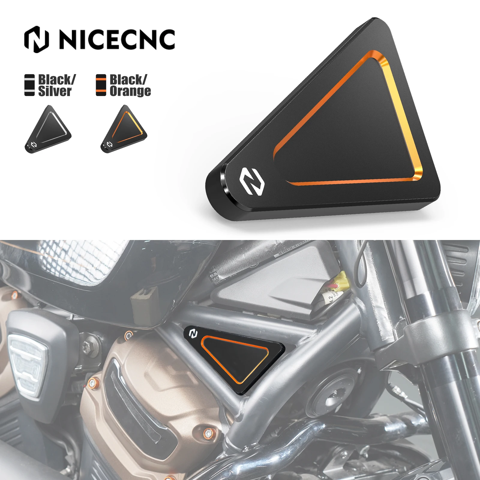 

Right Side Frame Cover For Harley 2021-2024 2023 2022 Sportster S RH1250S Nightster RH975 2022-2024 Special RH975S 2023-2024