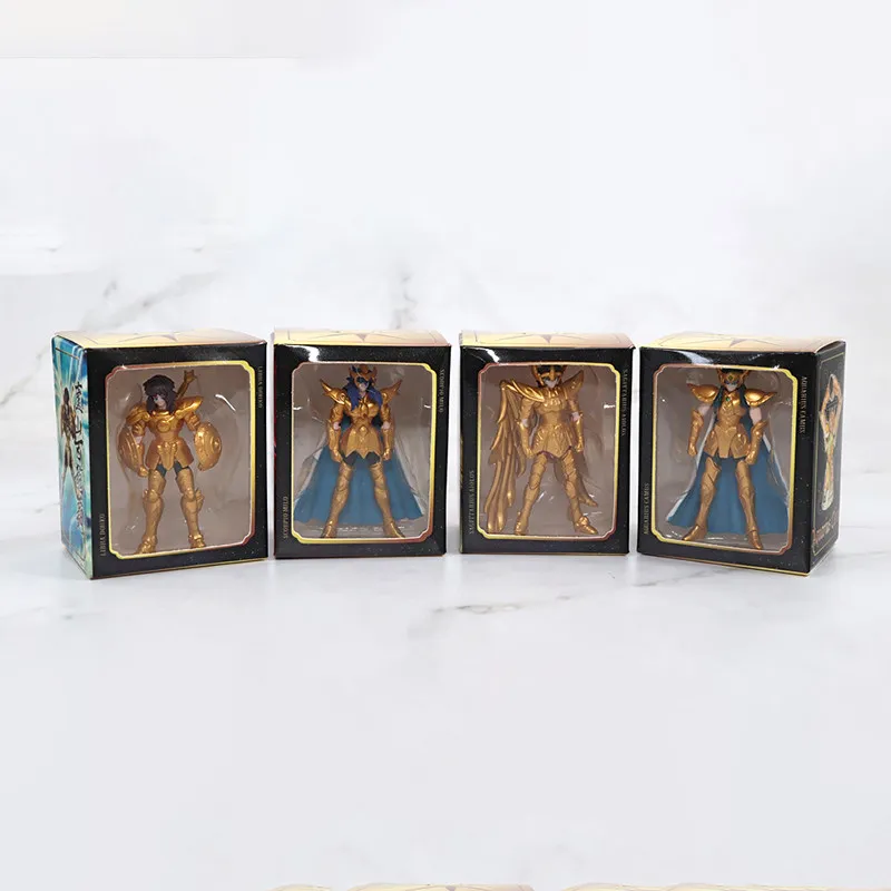 Bandai Saint Seiya Saint Cloth Myth Ex Miniature Collection 2 Gold Cloth Collectible Figure Boxed Gashapon For Collectors