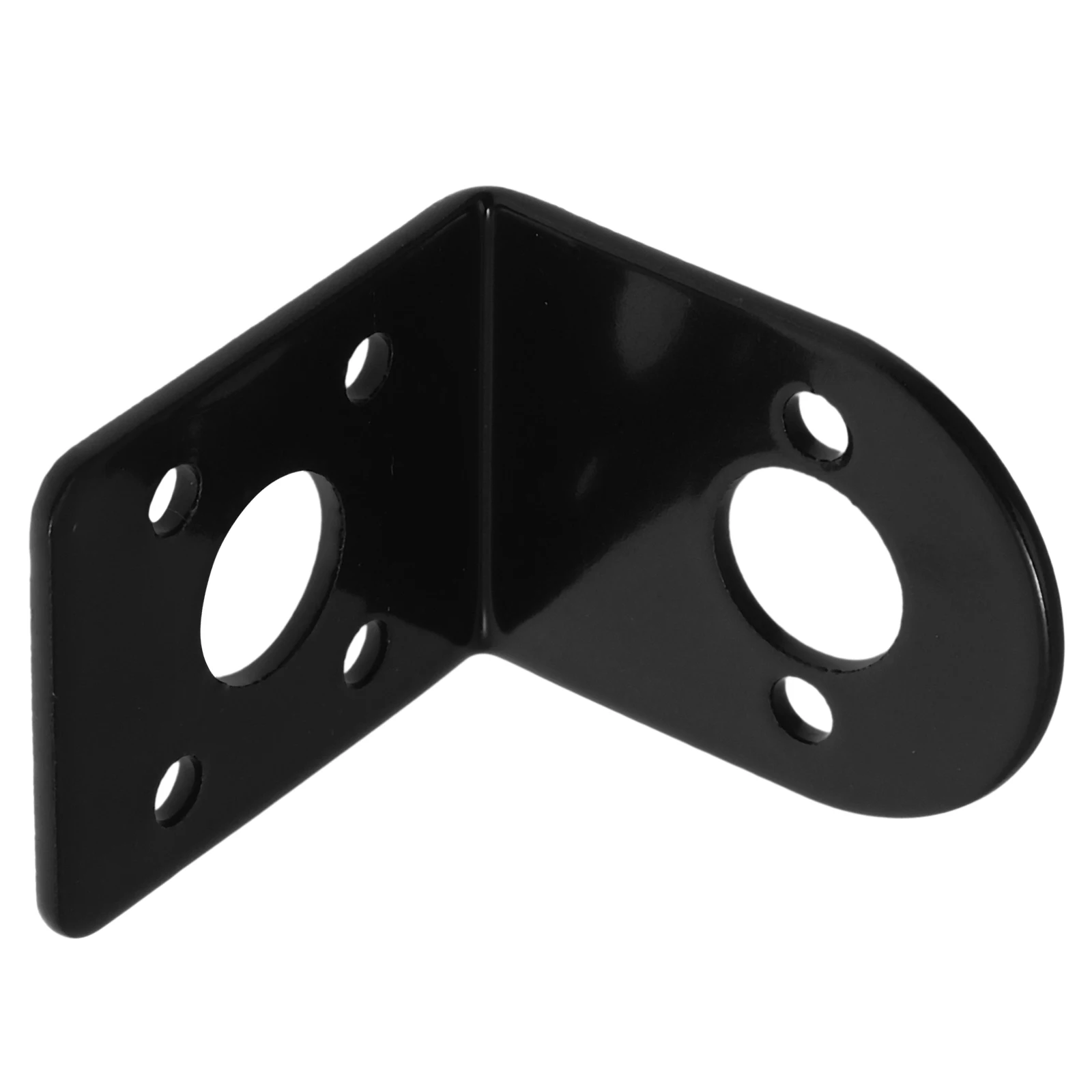 

Motor Bracket Mounting Stand L-shape Holder Fixture Holders Black Shaped Brackets