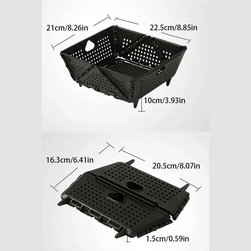 ABS Space-saving Kitchen Basket For Washing Vegetables Large Space Can Easily Accommodate Many