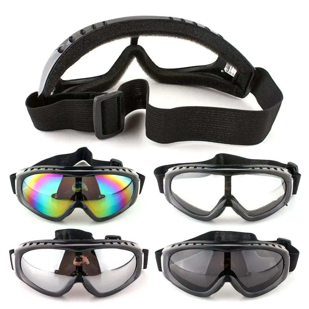 Unisex Winter Windproof Lens Frame Dustproof Moto Cycling Snowboard Children Ski Goggles Kid Eyewear Glasses