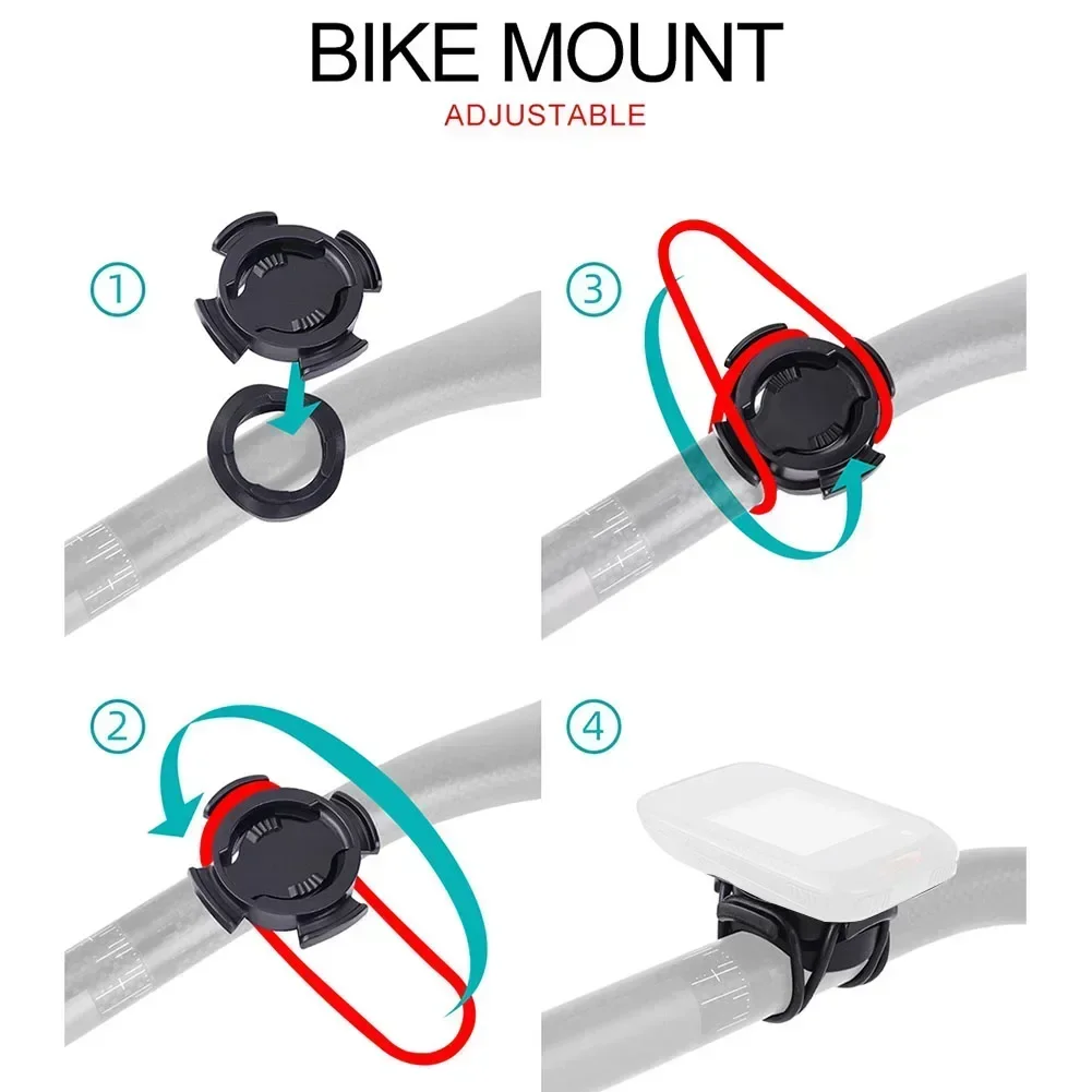 Bike Accessory Bike Computer Holder Bike Mount Bracket Practical Design Secure Installation Lightweight Long Service Life