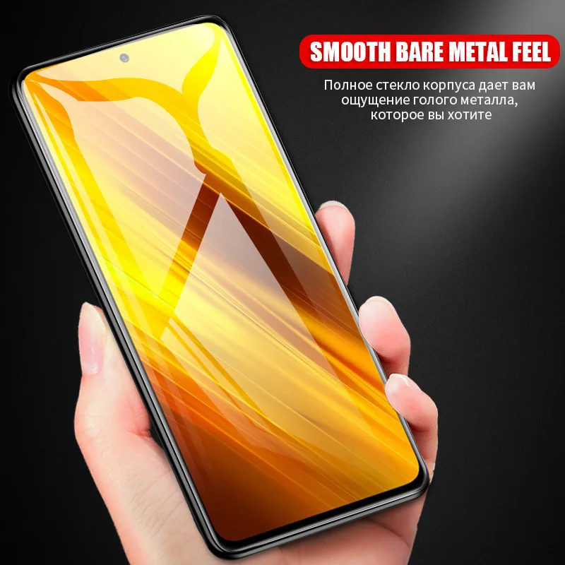 999D Full Cover Tempered Glass For Xiaomi Mi POCO X3 X4 X5 GT Pro C50 C51 C55 C65 Screen Protector for Mi POCO X3 NFC glass Film