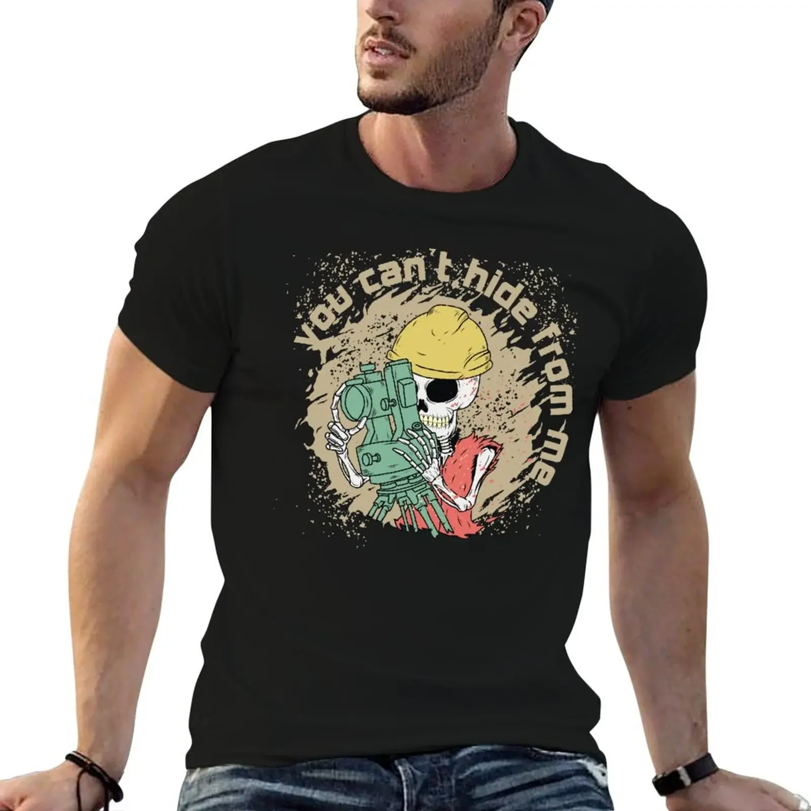 YOU CANT HIDE FROM ME T-Shirt Aesthetic clothing oversized t shirt shirts graphic tee men