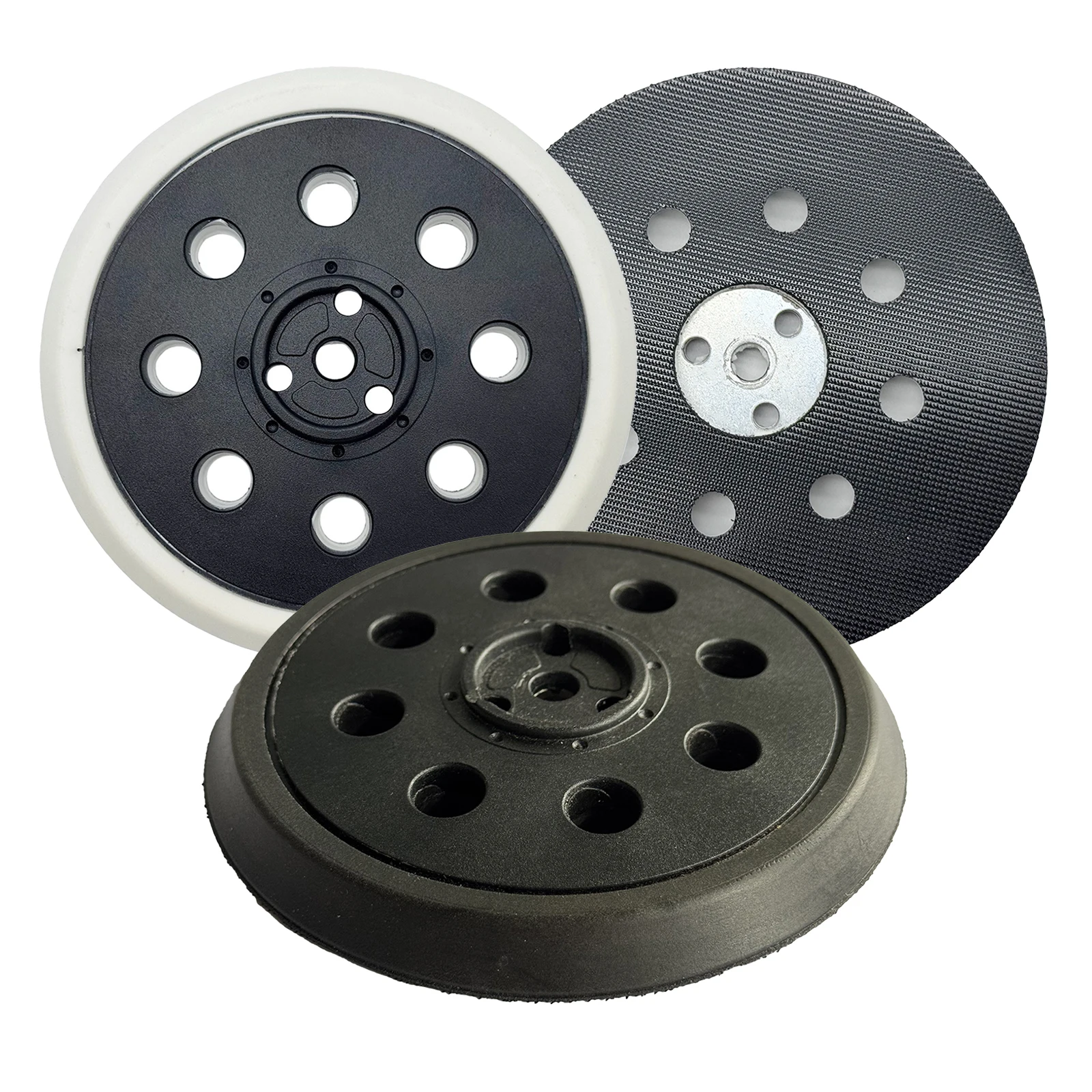 5 Inch 125mm Backing Pad Sanding Pad For Hook And Loop Polishing Backing Pads Grinding Tools Sanding Block Accessories Tools