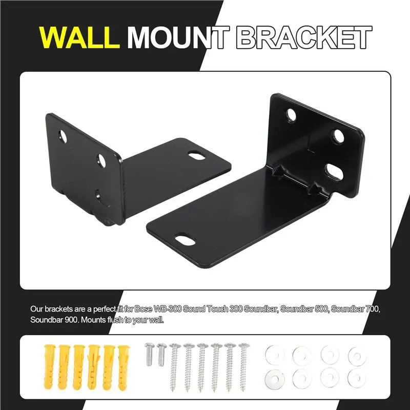 Superior-Mounting Brackets For BOSE Soundtouch 300 For Bose WB-300 Sound Touch 300 Soundbar, Soundbar 500 Soundbar 700 / 900