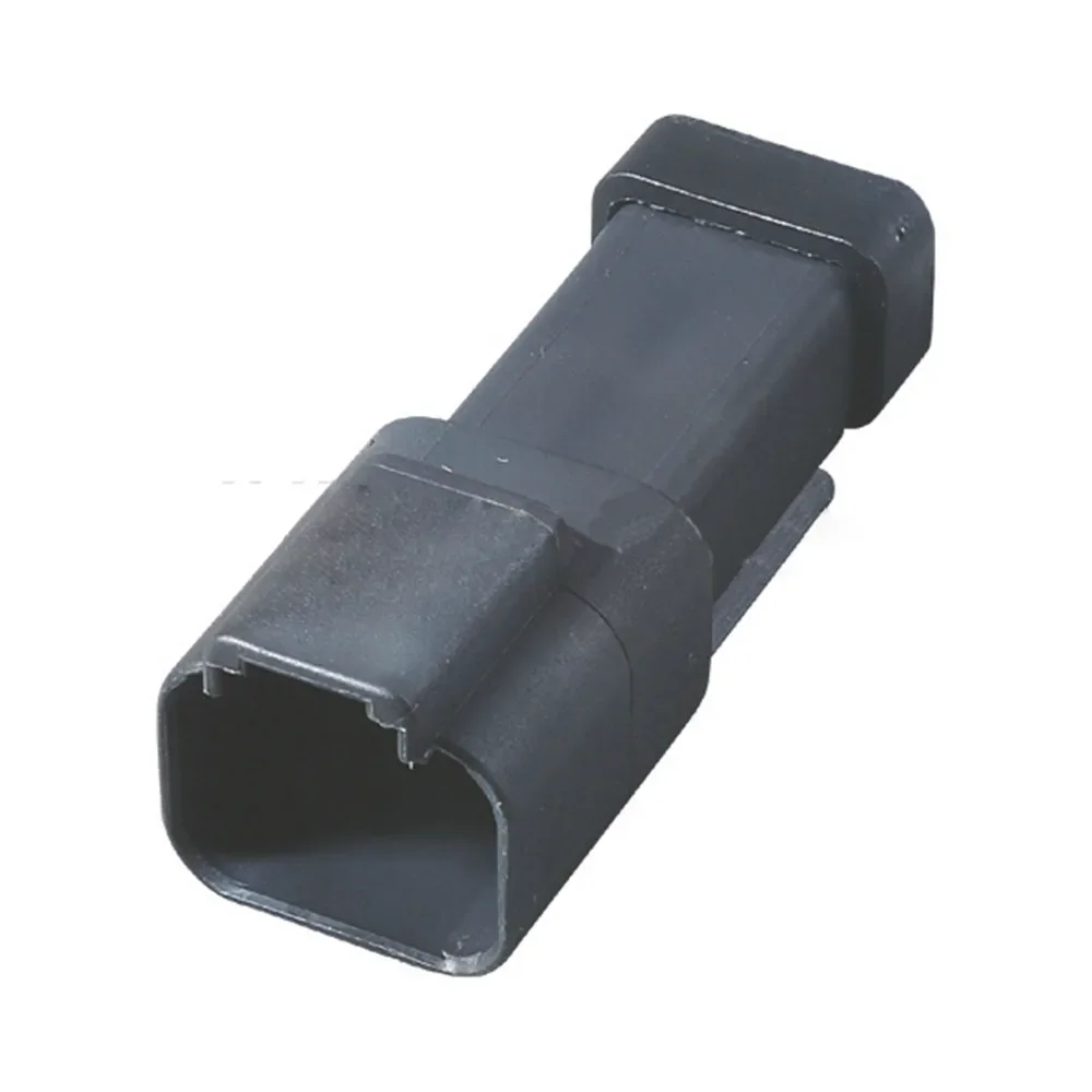 5/10/20/50/100sets 2pin auto waterproof plastic black plug wire harness cable connector DT04-2P-CE05 DT04-2P-E004