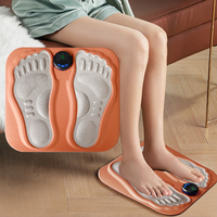 Foot Relaxation Sole Pads Electric EMS Foot Massager Foot Acupoints Massage Mat Relieve Sore Feet Improve Blood Circulation