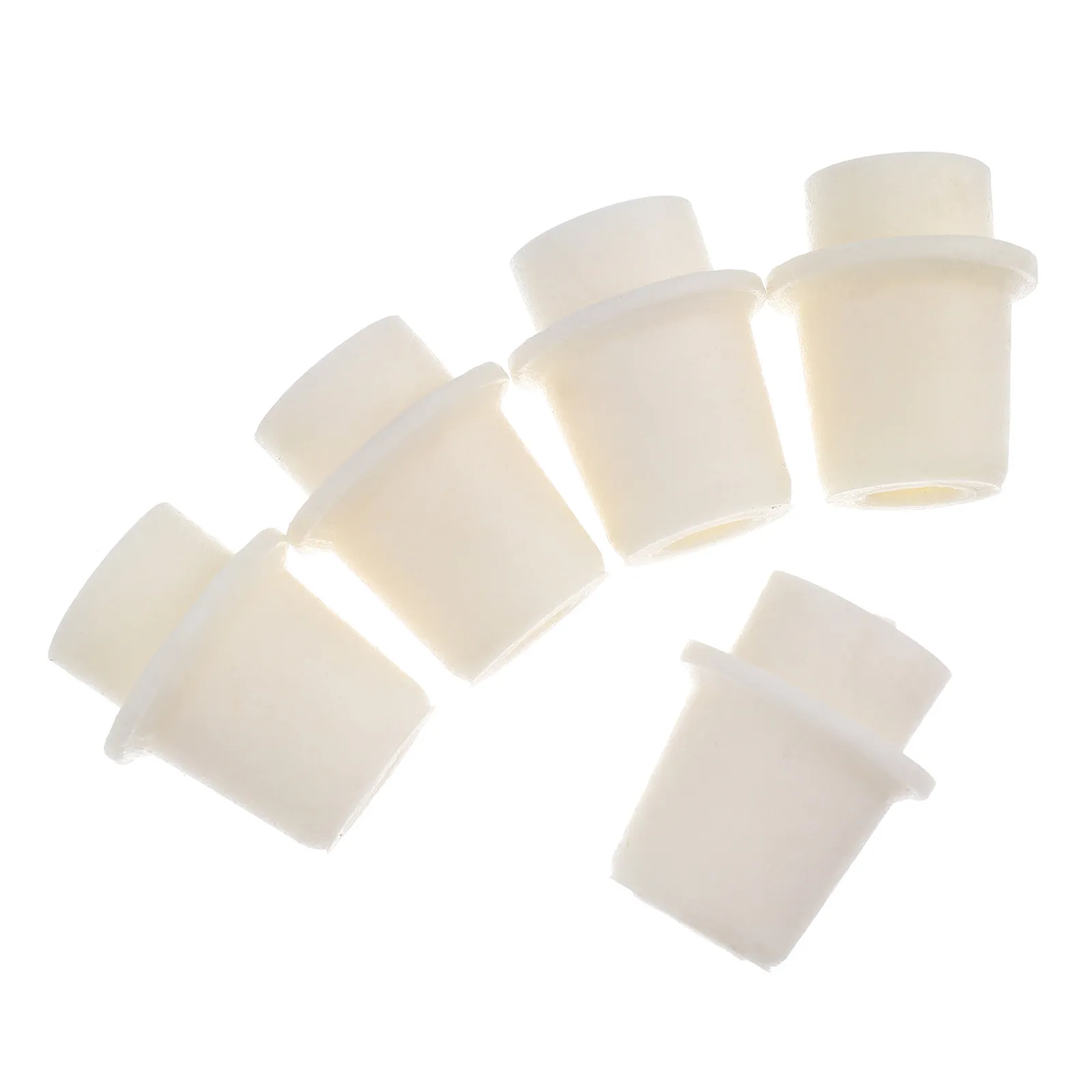 5Pcs Bottlestopper Silicone Plug Round Tapered Laboratory Sealing Plugs Chemical Test Tube Flasks Heat Cold Resistant view 3
