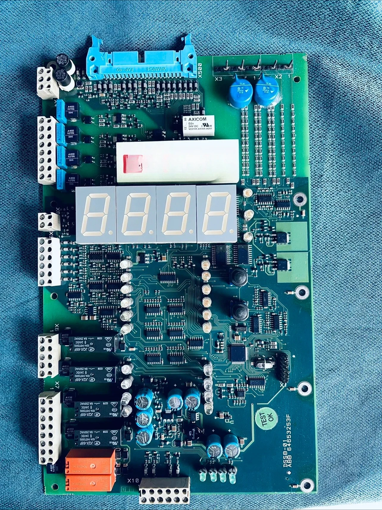 

DSSB-01C DSSB-01 Преобразователь частоты ABB ACS800-07 Плата управления модулем выпрямителя 64653253F