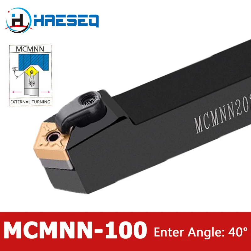 MCMNN MCMNN-100  MCMNN1616 MCMNN2020 MCMNN2525 Lathe Cutting Tool Metal Lathe Cutter Bar External Machining Turning Tool Holder