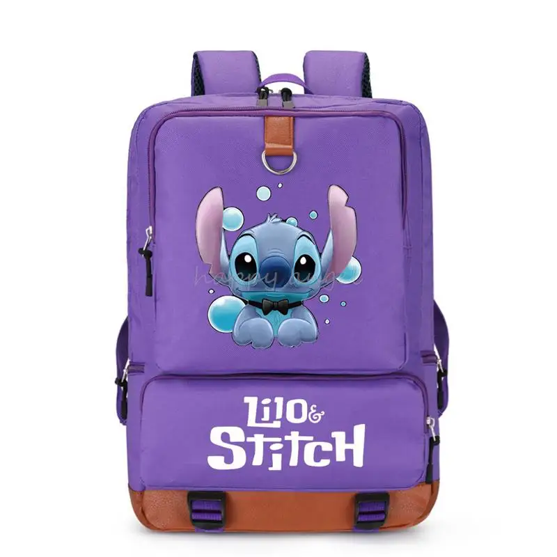 Disney Stitch Cosplay plecak uczeń szkolna torba na ramię Teentage Laptop plecak podróżny duża torba podróżna prezent urodzinowy jesień