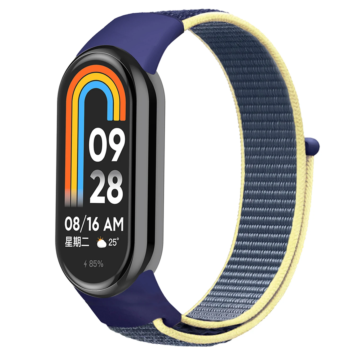 Nylon-Schlaufenarmband für Xiaomi Mi Band 10 9 8, Armband, Armband, Correa, Ersatz-Pulsera, Xiaomi Smart Band 10 9 8, NFC-Armband