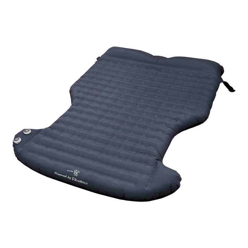 อัตราเงินเฟ้ออัตโนมัติและภาวะเงินฝืดสำหรับ One Night รุ่น Y รถ Inflatable Sleeping Mat รถที่กำหนดเองสีเทา-สีดำการจับคู่สี