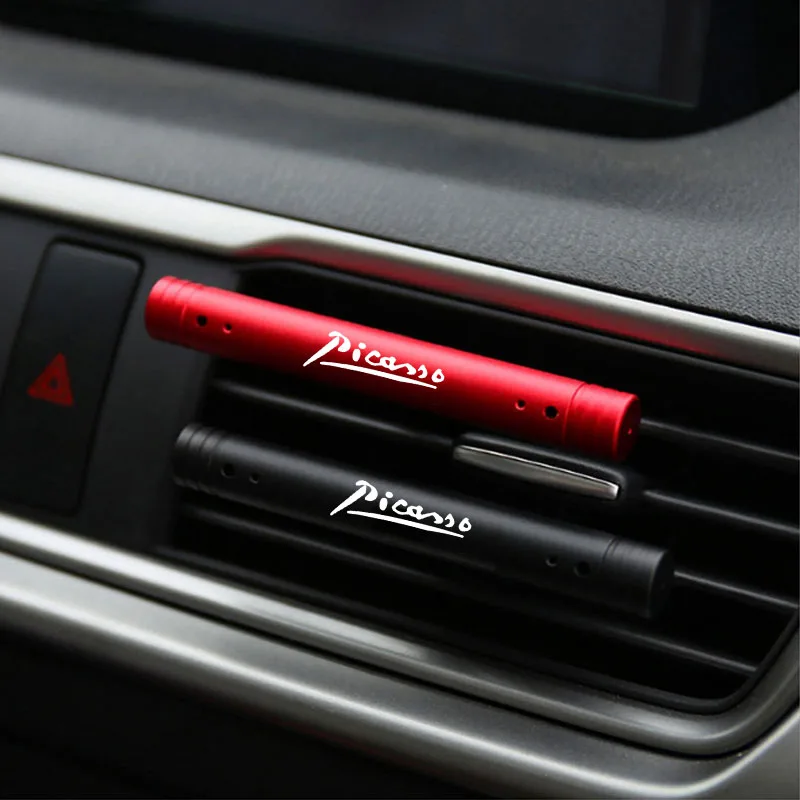 Hidden aromatherapy ornaments interior aromatherapy stick Metal car aromatherapy stick For Citroen Picasso Auto Accessories