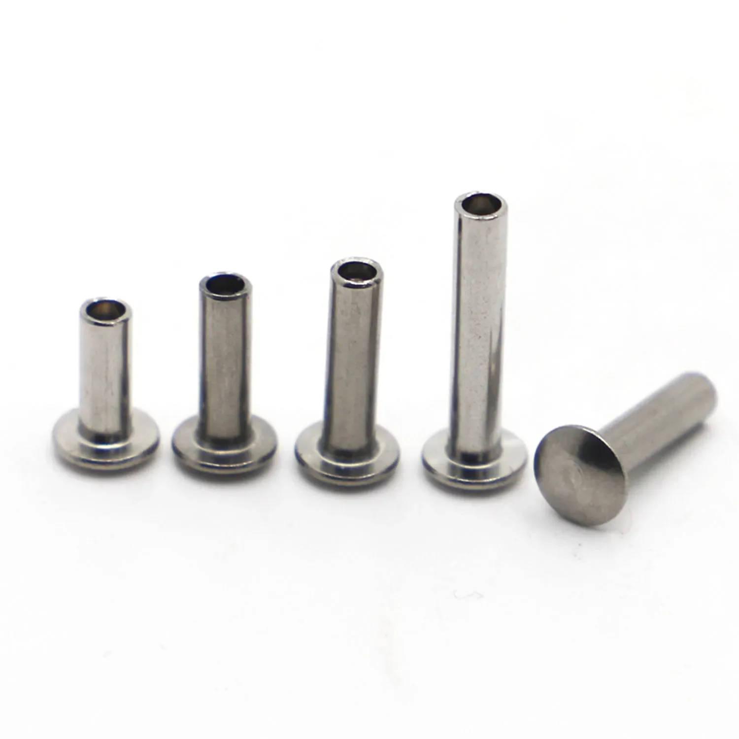 GB873 M2 M2.5 M3 M4 M5 304 Stainless Steel Round Flat Truss Head Half Semi Hollow Shank Rivet