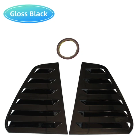 Пара Спойлеров Для VW Golf 5 6 7 MK5 MK6 MK7 MK7.5 2003-2020, Накладки На Задние Боковые Окна, Вентиляционные Решетки