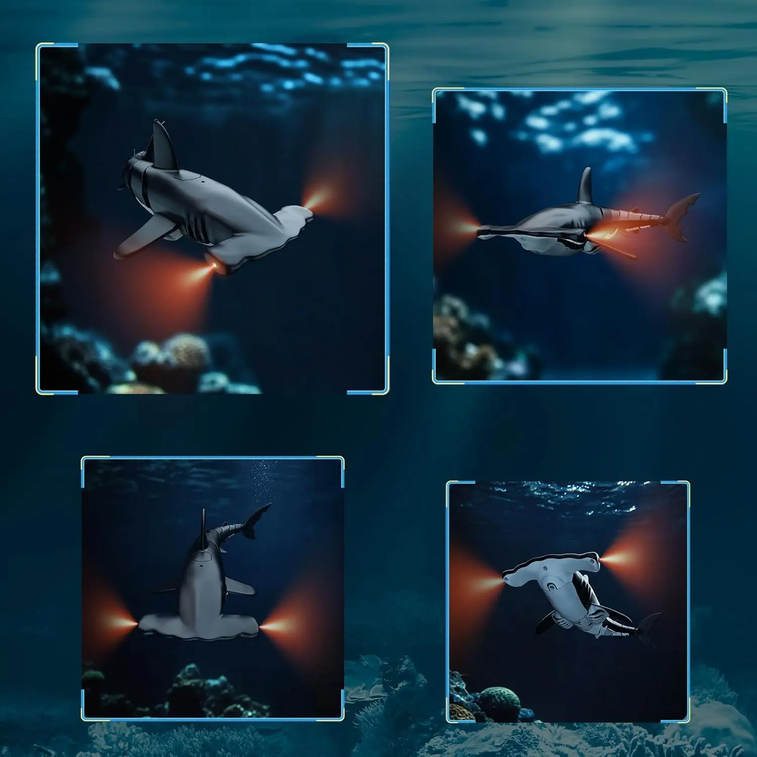 Giocattoli di squalo telecomandati Alta simulazione, Giochi d'acqua estivi per bambini, Regali ideali per ragazzi, Giochi divertenti per feste per piscina e bagno