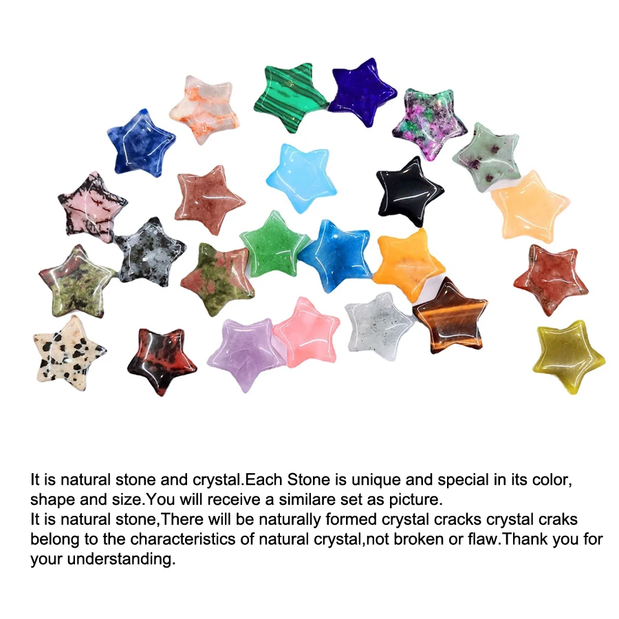 20mm Labrador Star Natural Agate Stone Mineral Crystal Quartz Chakra Reiki Healing Home Decor Decoration Crafts Jewelry Making
