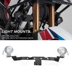 Fog Light Bracket For Honda CRF1100L CRF 1100 L Africa Twin Adventure Sports 2019- 2021 Light Mounts Spotlight Spot Light Holder