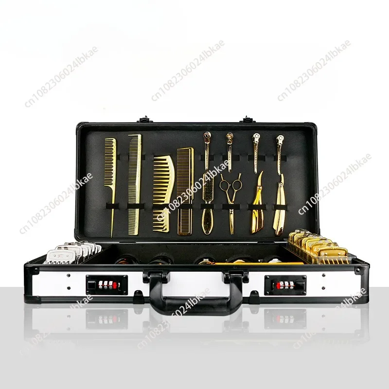 

Barber Tool Travel Case Hairdresser Salon Clipper Trimmer Holder Organizer Box with lock