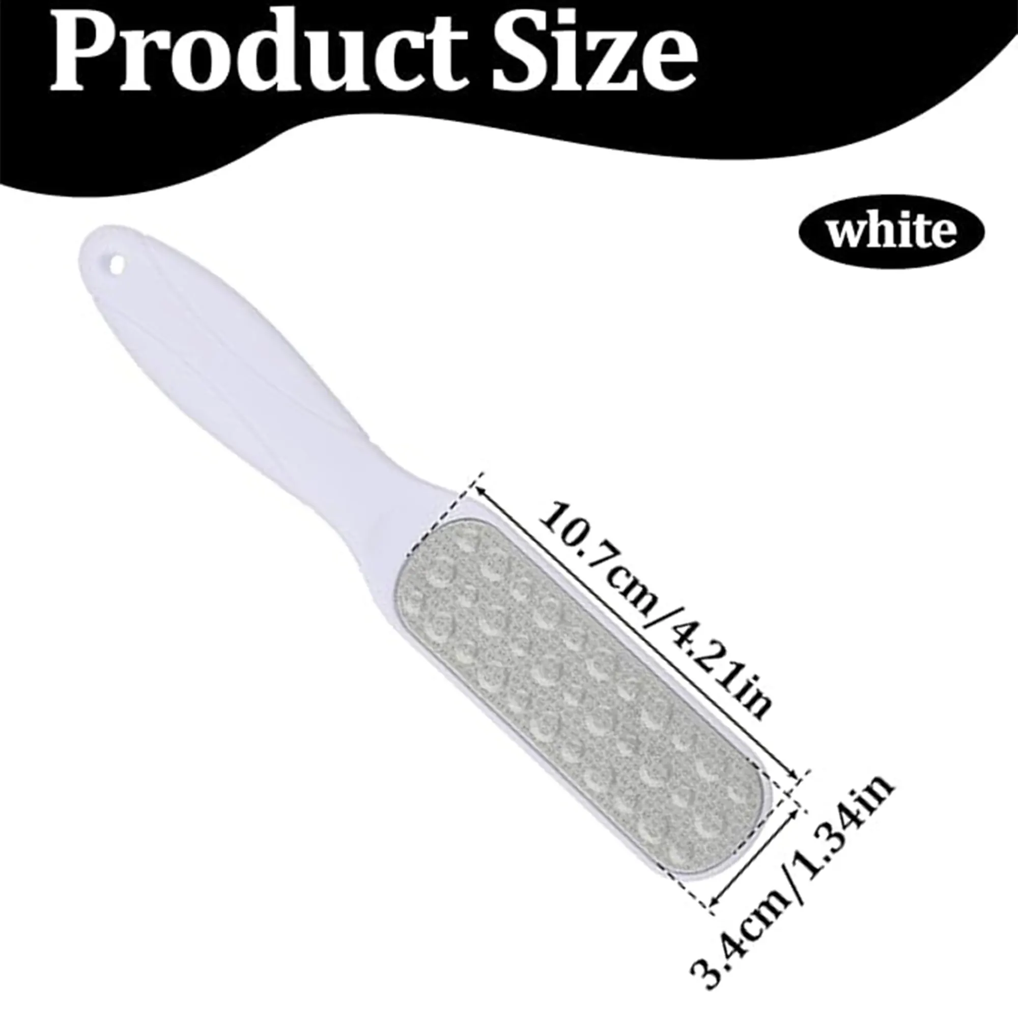 ステンレス鋼フットファイル両面フットやすりカルスリムーバープロフェッショナルペディキュアスクラバー角質リムーバーヒールスクレーパー