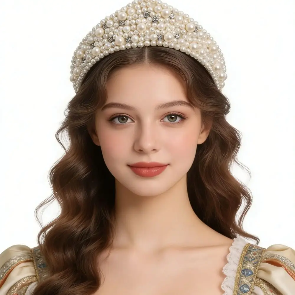 

Бархатная повязка для волос с короной, модная тканевая эластичная повязка-ободок, плетеная повязка на голову для девочек, головной убор в стиле барокко