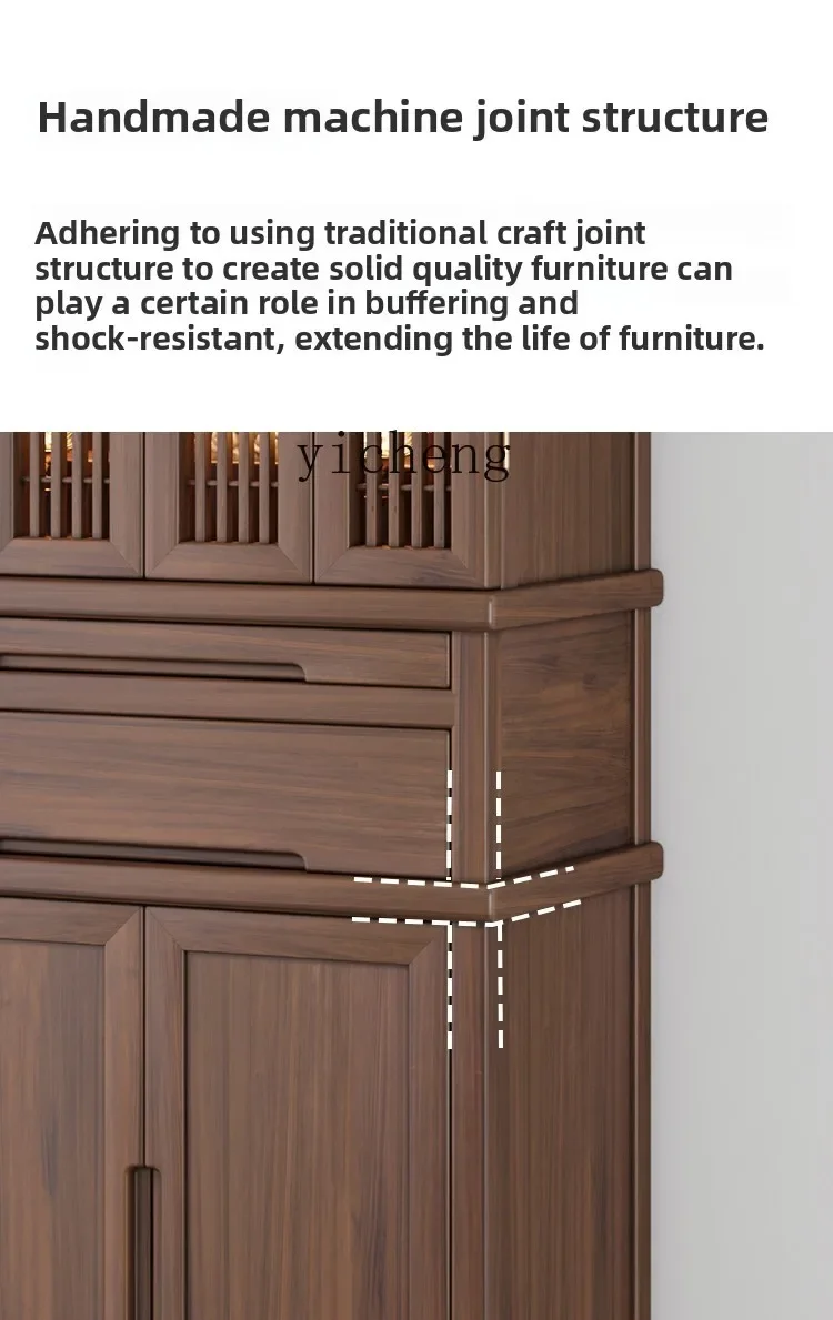 X1 Buddhist niche New Chinese vertical cabinet Buddhist platform Bodhisattva cabinet Buddhist cabinet Household Guan Gong