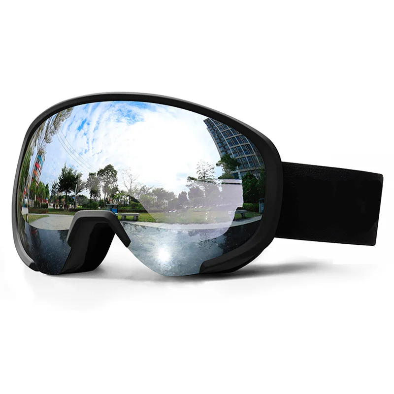 Comprehensive Anti-Fog Ski Goggles Electroplating Windproof Breathable Anti-Ultraviolet Adult Ski Equipment