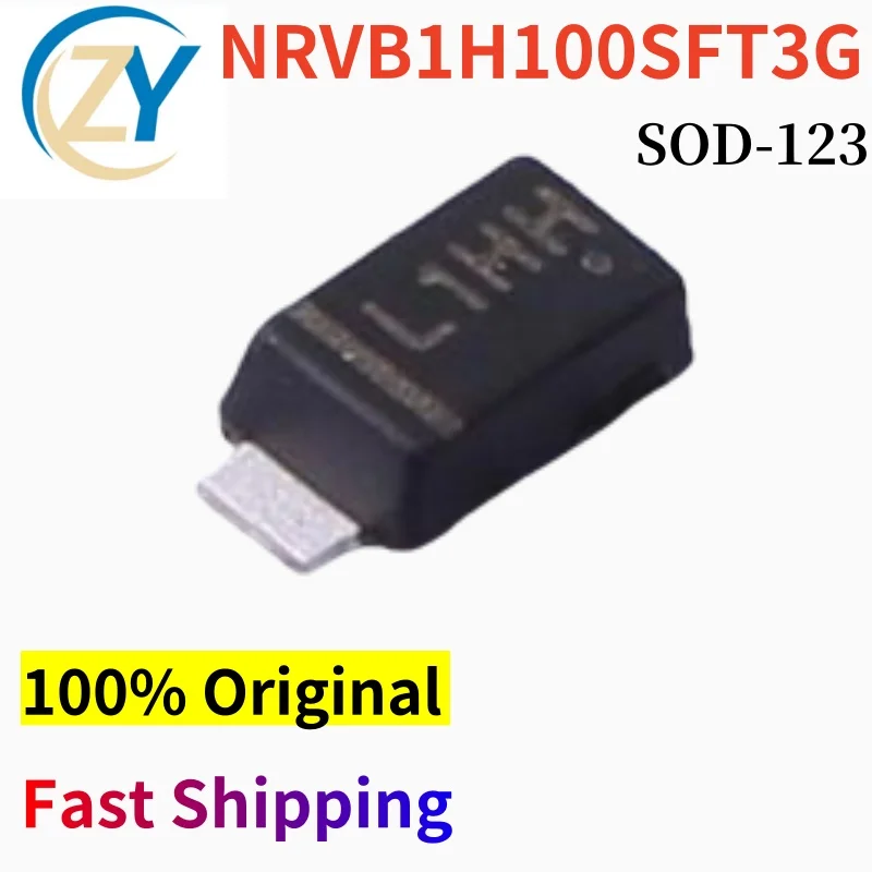 (5pcs) NRVB1H100SFT3G Diodes & Rectifiers NRVB1H100 SOD-123 100% Original & Guaranteed Quality