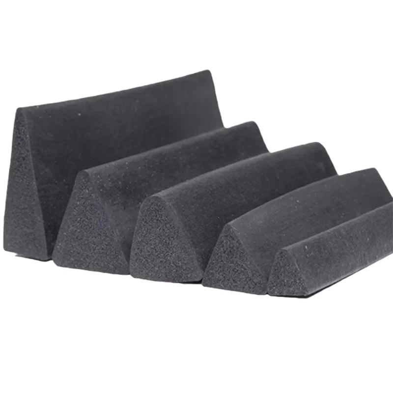 5m triangle soft strip waterproof dustproof rubber anti-collision sponge foam bar soundproof strip equipment sealing strip