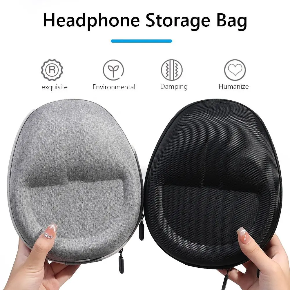 Harte EVA-Reise-Tragetasche, Bluetooth-Headset-Aufbewahrungstasche für Sony WH-CH720N WH-CH520N WH-1000XM4 kabellose Kopfhörer