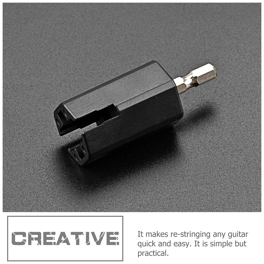 

Guitar Tuner Head Metal Luthier Tool Plug Electric Drill Replacement Part Repair