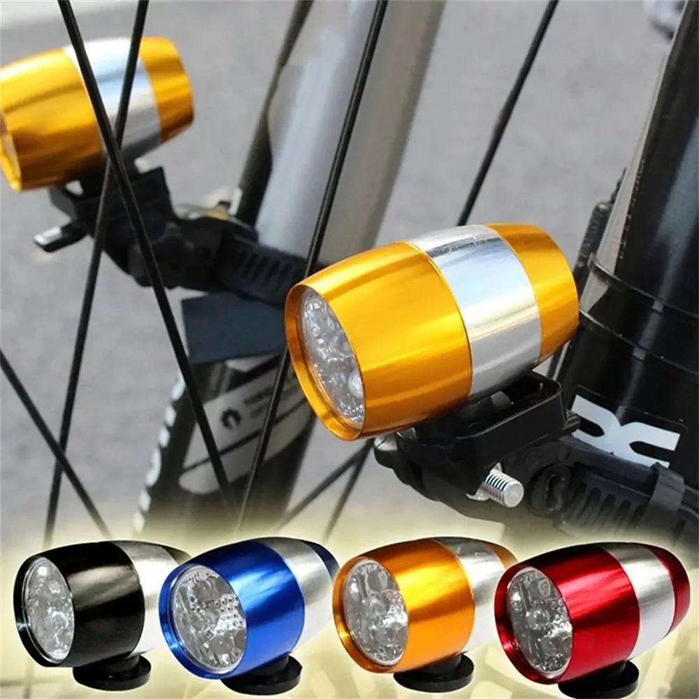 6 LED Bicycle Head Light Mountain MTB Bike Front Fork Handlebar Lantern Cycling Safety Warning Night Lamp Flashlight