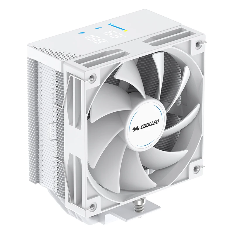 

COOLLO P50i DIG Радиатор с воздушным охлаждением, дисплей температуры в реальном времени, процессорный кулер для Intel LGA1700/115X/1200/1851 AMD AM4 AM5
