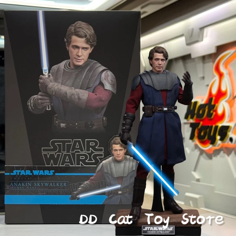 

In Stock Original HOTTOYS HT 12'' TMS129 Star Wars Clone Wars Anakin Skywalker 1/6th Full Set Scale Collectible Figure Model Toy