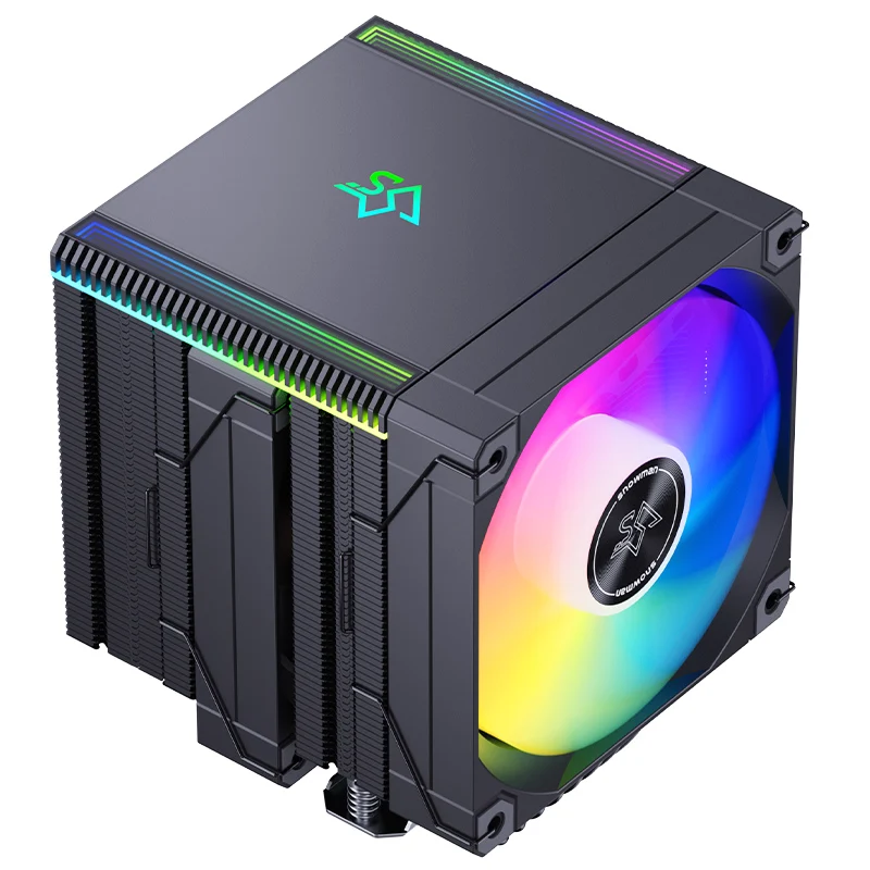 

SNOWMAN MT880-V4 Air CPU Cooler Heat Pipes CPU Radiator 4 Pin CPU Cooling Intel LGA 1700 2011 1200 1155 X79 X99 AMD AM5 AM4