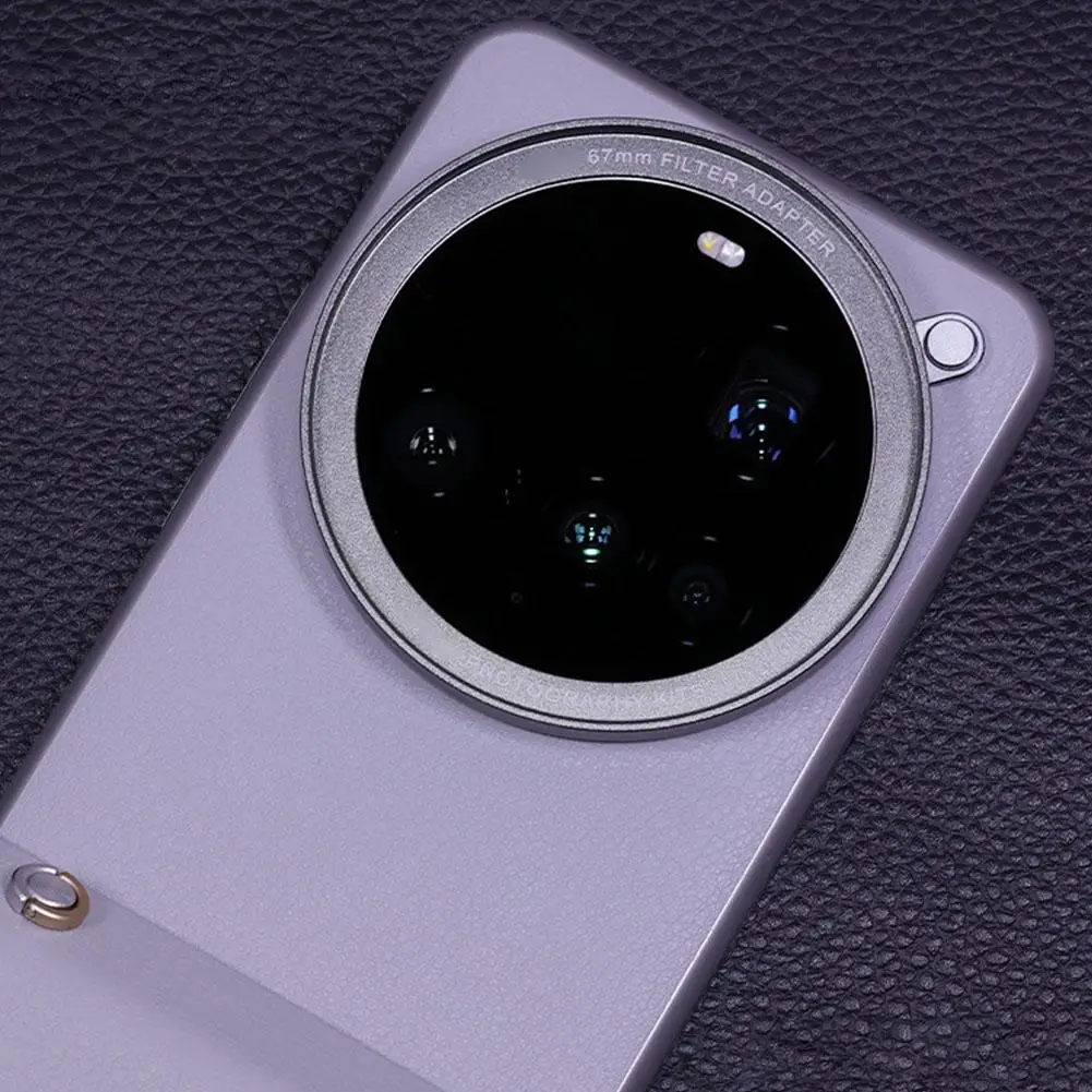 Адаптер объектива 67 мм для комплекта фотосъемки Xiaomi 15 Ultra, рамка-адаптер, бленда, устойчивая к царапинам пылезащитная крышка