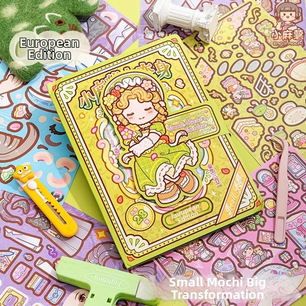 28-folhas-de-adesivos-de-desenho-animado-para-vestir-bonecas-livro-sensorial-com-cenario-de-cabana-adesivos-diy-de-maquiagem-para-bonecas-design-estereoscopico-de-beleza