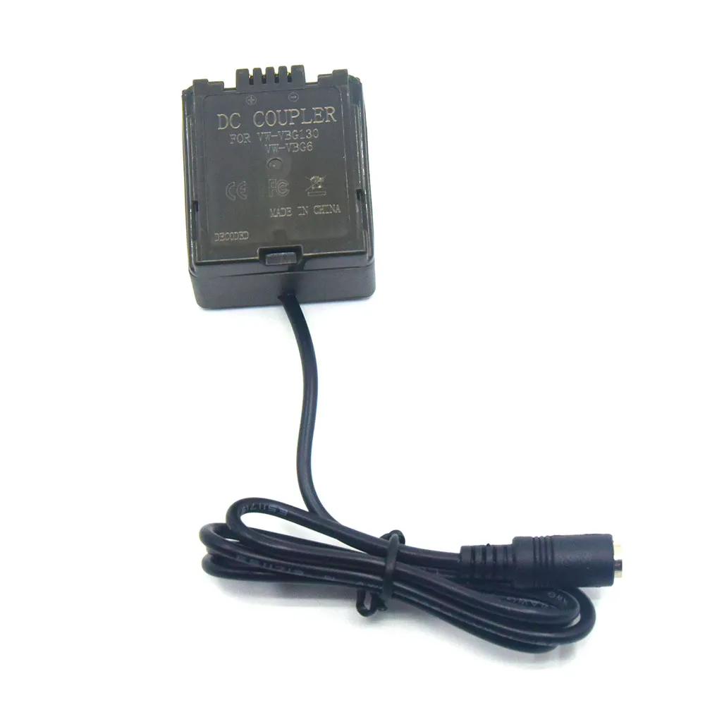 Bateria do manequim para a câmera de Panasonic, acoplador da CC, TM300, TM350, TM700, SD9, SD100, SD100, SD5, SD600, SD700, HS100, H258, VW-VBG6, VBG130