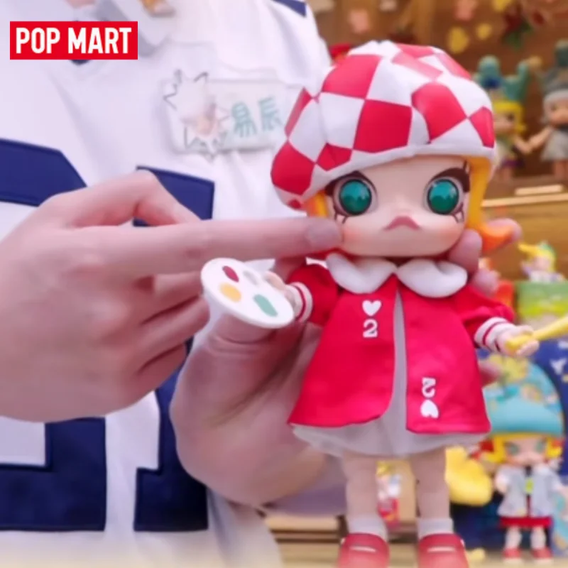 

Pop Mart Authentic Molly 20th Anniversary Blind Box 1/8 Action Figures Cute Home Decor Collectible Molly Dolls Birthday Gifts