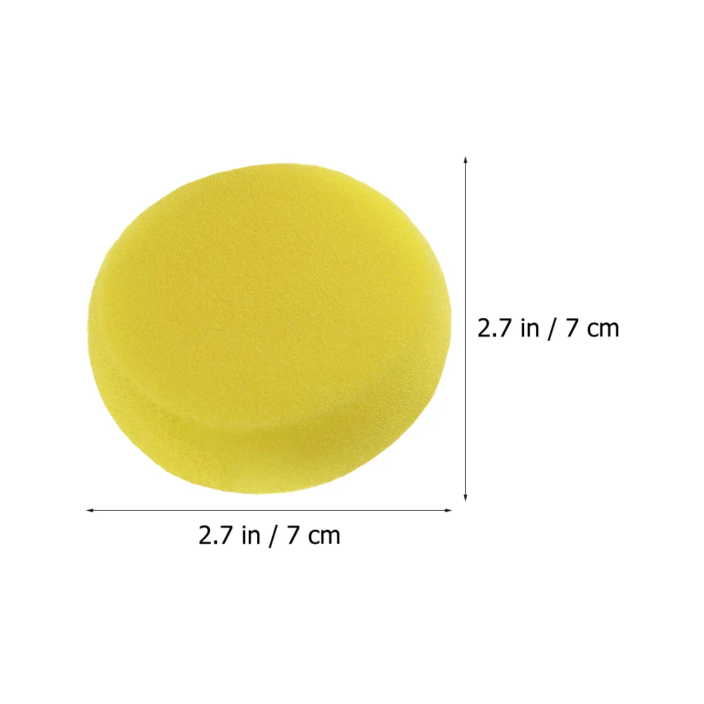 

25pcs s Art Painting Sponge Round Shape Sponge Brush For Drawing Doodling Diy Graffiti Watercolor Creative Learning Tool